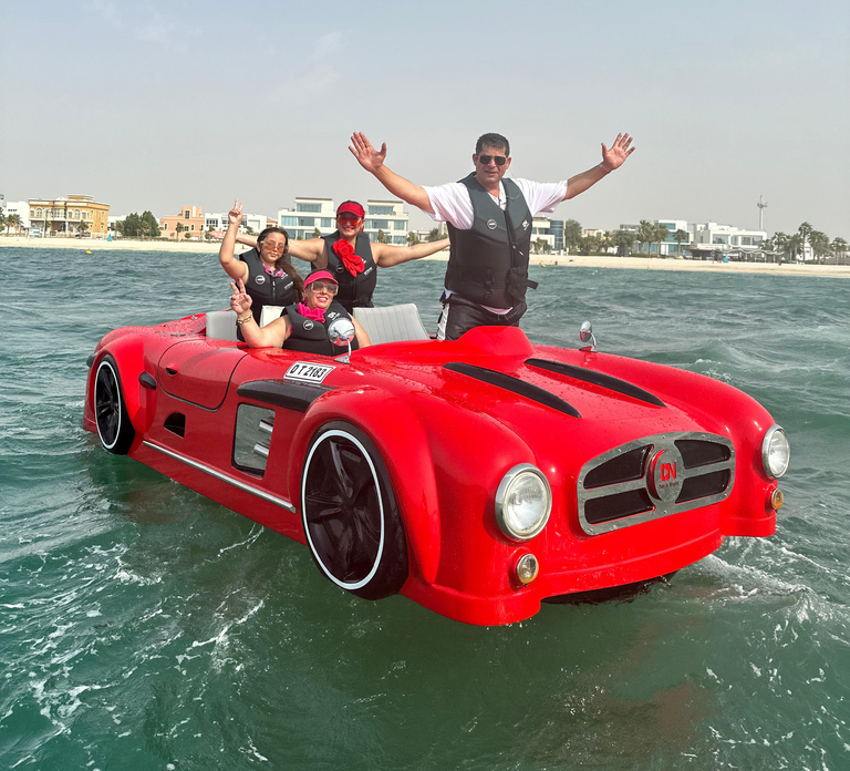 Jet Car: Squad Goals, 4 Seats. 1 Epic Ride Dubai