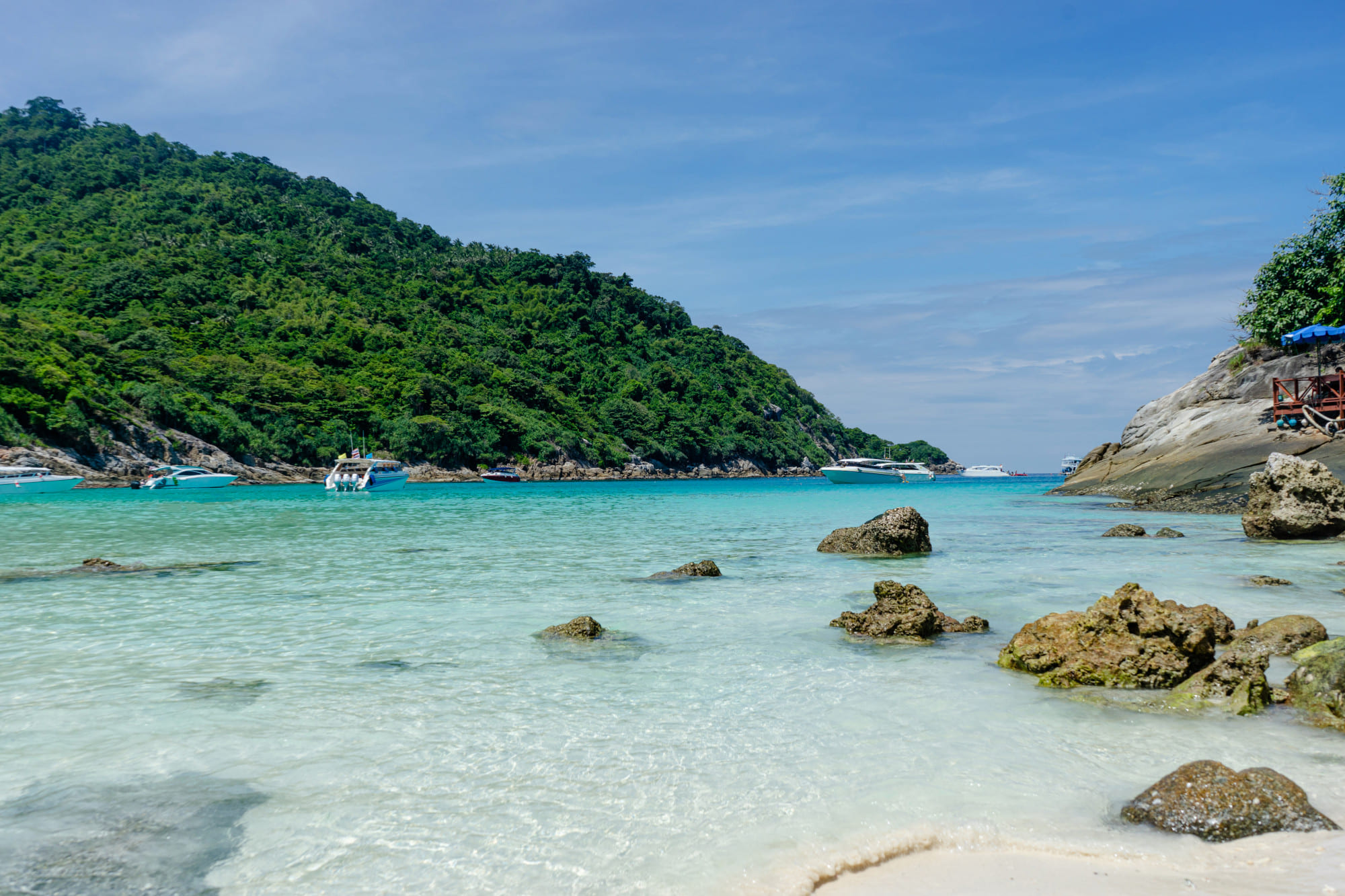 Join Tour Racha Island, Coral Island and Maithon Island by Speedboat from Phuket
