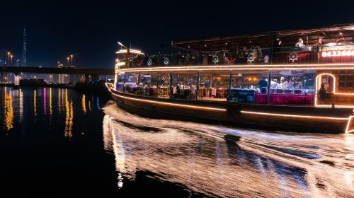 Luxury Dubai Canal Cruise with La Perle show (Gold Ticket)