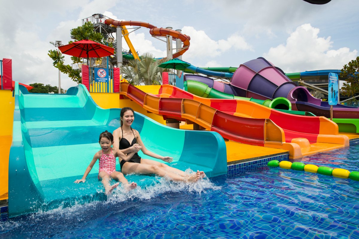 Free Fall: Asia's Longest Water Slides