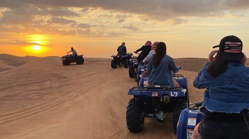 Premium Dubai Red Dunes Quad Bike Tour, Sandboard, Camel & BBQ  Day Tours