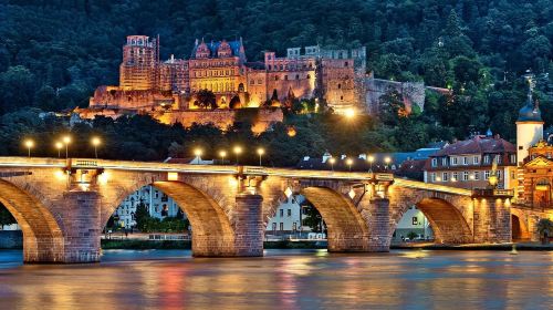 Private charter day tour to The Roman Forum, Frankfurt Cathedral, Goethe House, and Heidelberg Castle