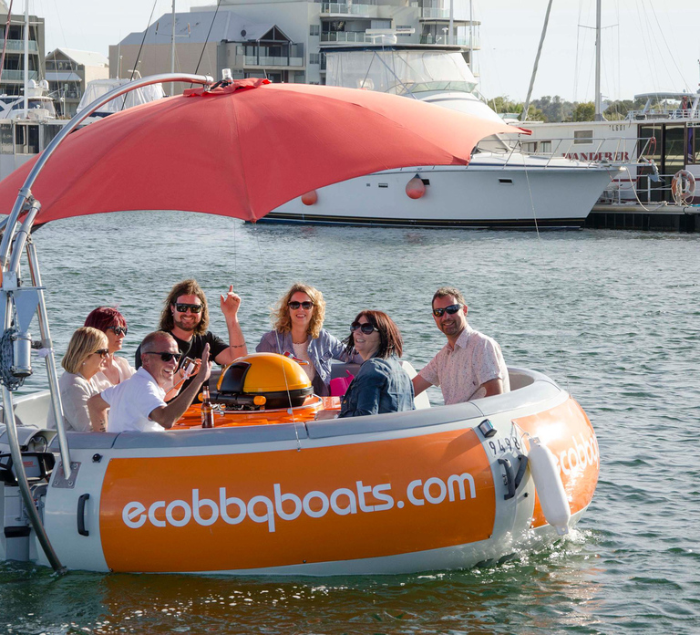 Mandurah: Self-Drive BBQ Boat Hire