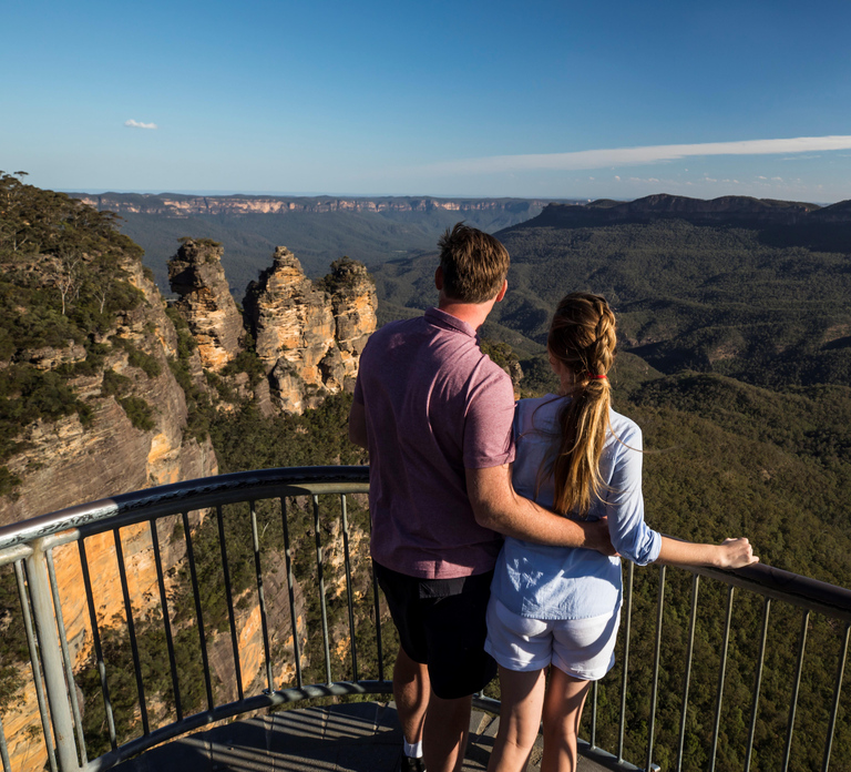 Blue Mountains Sunset Waterfalls Wildlife Tour From Sydney