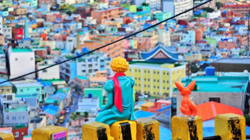 Busan One Day City Tour with Blueline Park Songjeong Beach Train