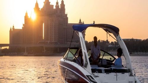 Luxury speedboating experience in Dubai, UAE for 1-8 people 131063 Transport Passes
