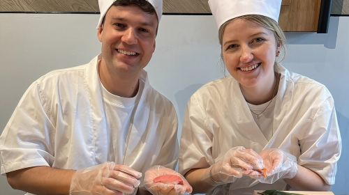 Osaka Sushi Making Experience