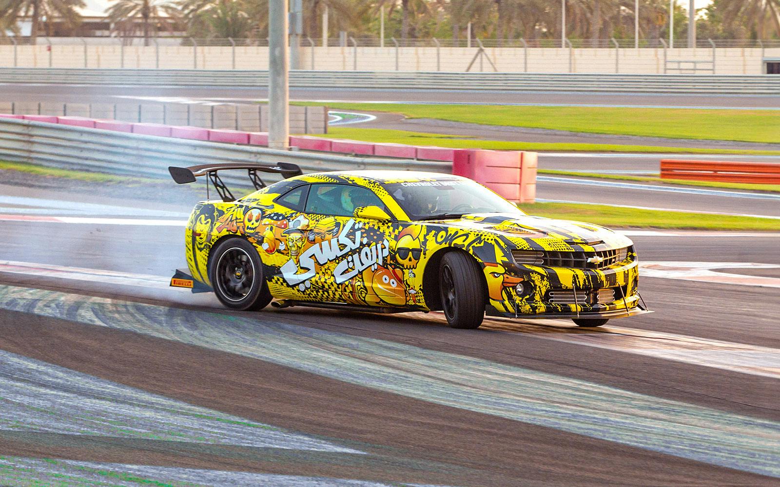 Chevrolet Drift Taxi: Ride at Yas Marina Circuit