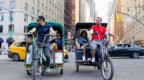 Private Central Park Pedicab Tour Day Tours