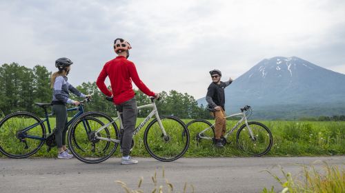 Rhythm Hirafu Niseko electric hybrid bike 1-day rental [ages 14+]