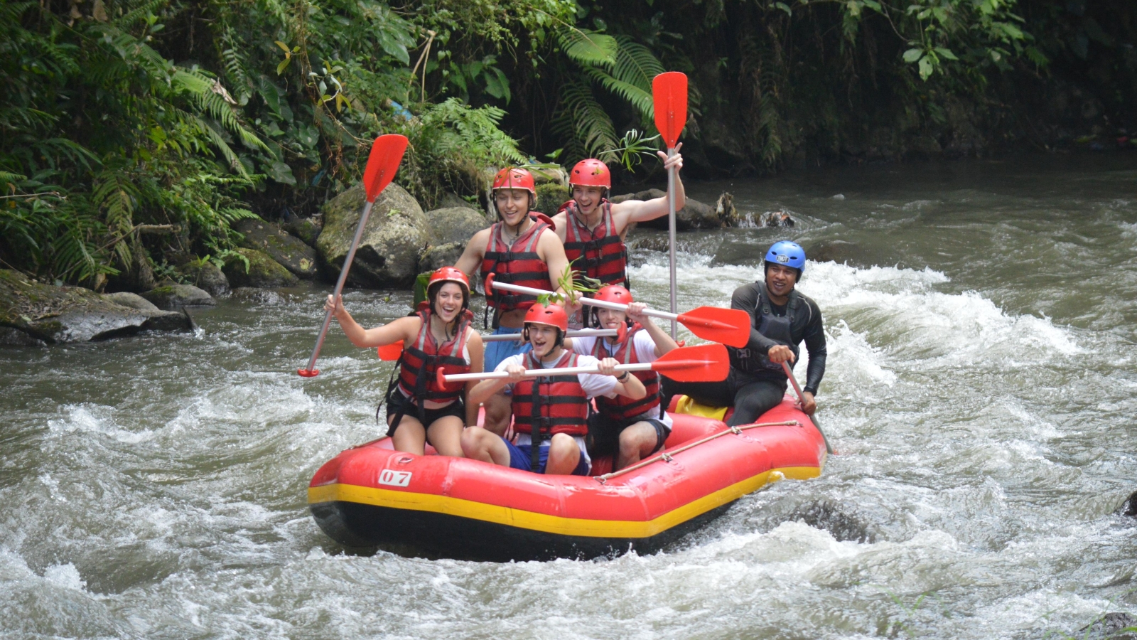 Ayung River Rafting Ubud by Red Paddle