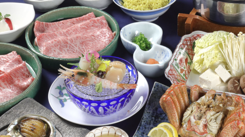 [Japanese Cuisine Wano Hassouan] Hokkaido Seafood and Japanese Black Beef Package (Choose 1 of 4 Options) Meal Voucher
