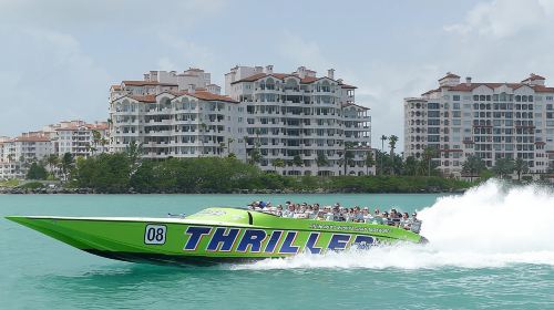 Speedboat Sightseeing Adventure of Miami