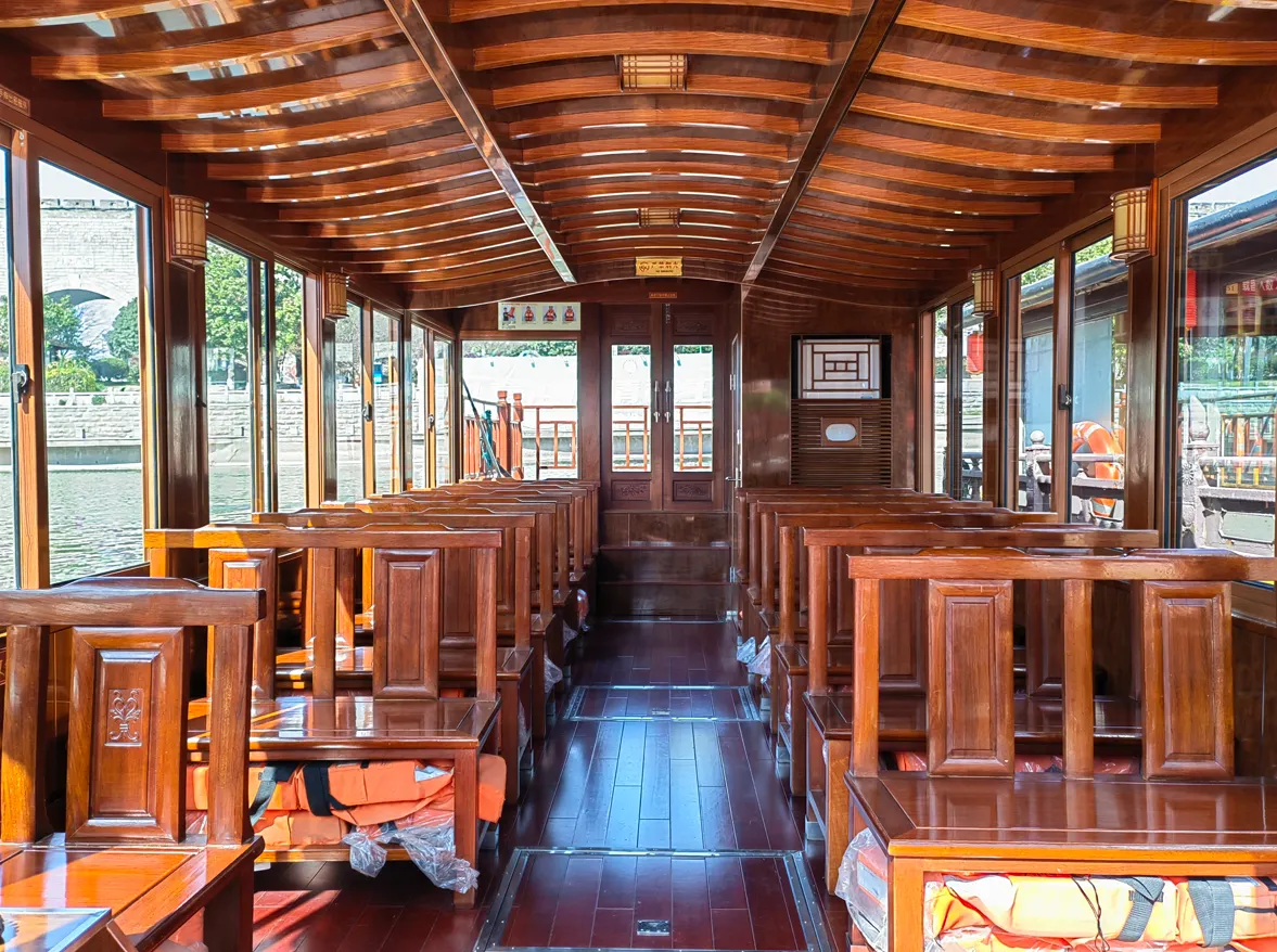 Nanjing Night Cruise on Outer Qinhuai River