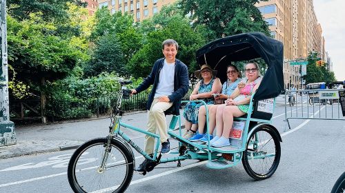 Central Park Private Pedicab Tour (60 mins) Day Tours