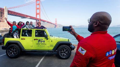 San Francisco Private Group Open-air Jeep Tour Day Tours