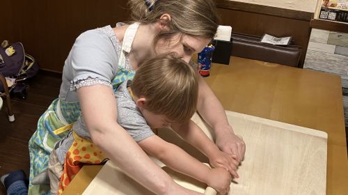 Handmade udon noodle workshop experience