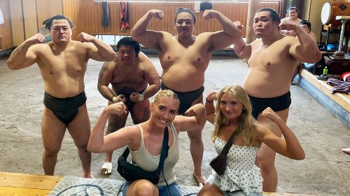 Tokyo: Visit Sumo Morning Practice with English Guide Day Tours