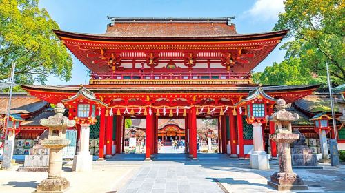 Oita Yufu Forest Sightseeing Train, Beppu cable car, Dazaifu Tenmangu Shrine, and Yufuin 1-day tour