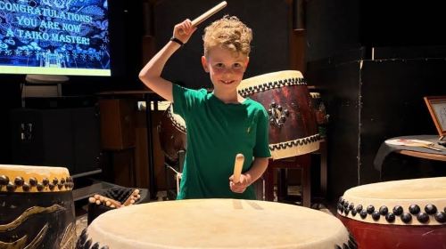 [HidB Taiko Workshop] Kyoto taiko drum experience