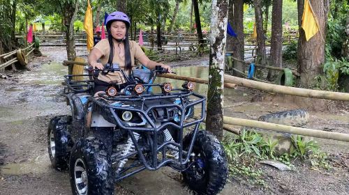 1-Day Boracay Adventure Tour with ATV, Sky Bike, Zipline, Cold Spring, Canoeing, Cliff Diving & Paddleboarding