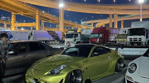 midnight Wangan attack & JDM car meet in GTR-R35 Day Tours