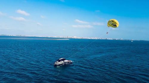 Parasailing experience in the Penghu Islands [2025 Penghu Fireworks Festival]