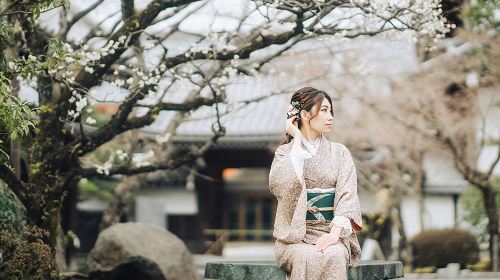 Japan Tokyo Rei Kimono Rental Sensoji Kimono Experience Travel Photography Appointment Professional Photographer Follow-up Photography Photographing Roppongi Skytree