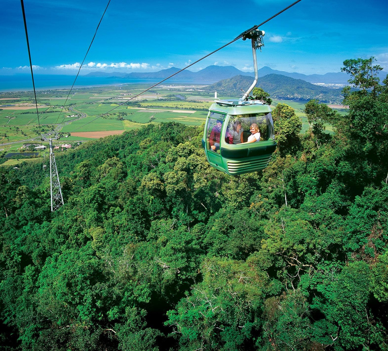 From Port Douglas: Kuranda Tour with Skyrail & Scenic Train
