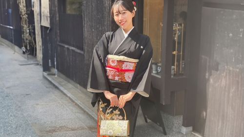 Kyoto Kimono Rental mimosa Kodaiji Store *Kurotomesode Rental – Elegant Attire for Formal Events Made Easy*
