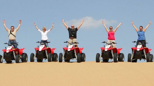 Red Dunes Lahbab Safari with BBQ Dinner and Quad Bike Day Tours