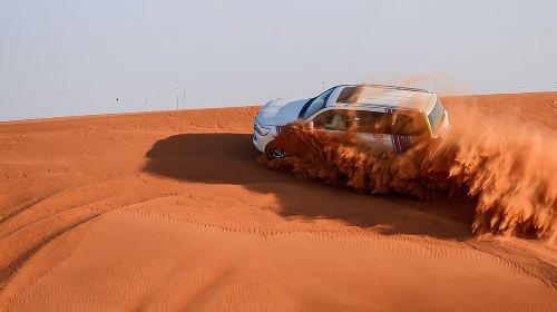 Premium Red Dune Safari Camp+BBQ Dinner+Deluxe Camp+Sand Boarding