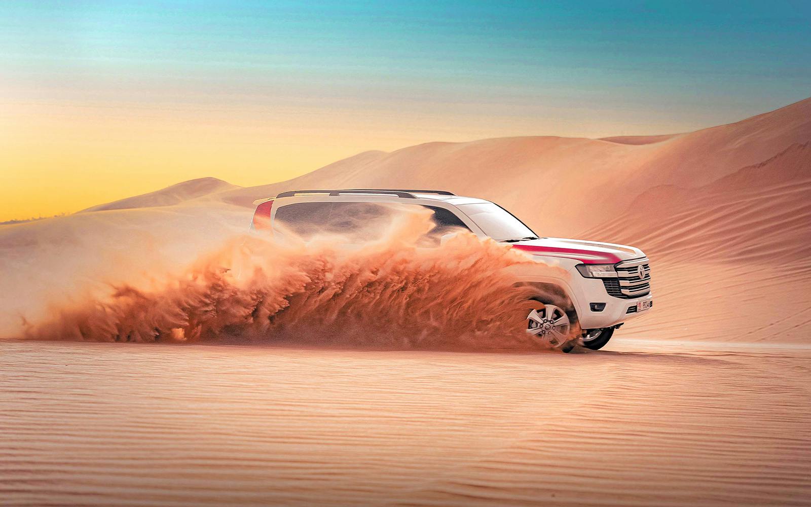 Private Al Khatim Desert BBQ Dinner with Dune Bashing & Hotel Transfers