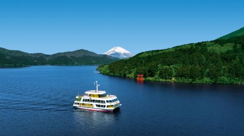 Lake Ashi Pleasure Boat Moto-hakone Port attraction in Hakone