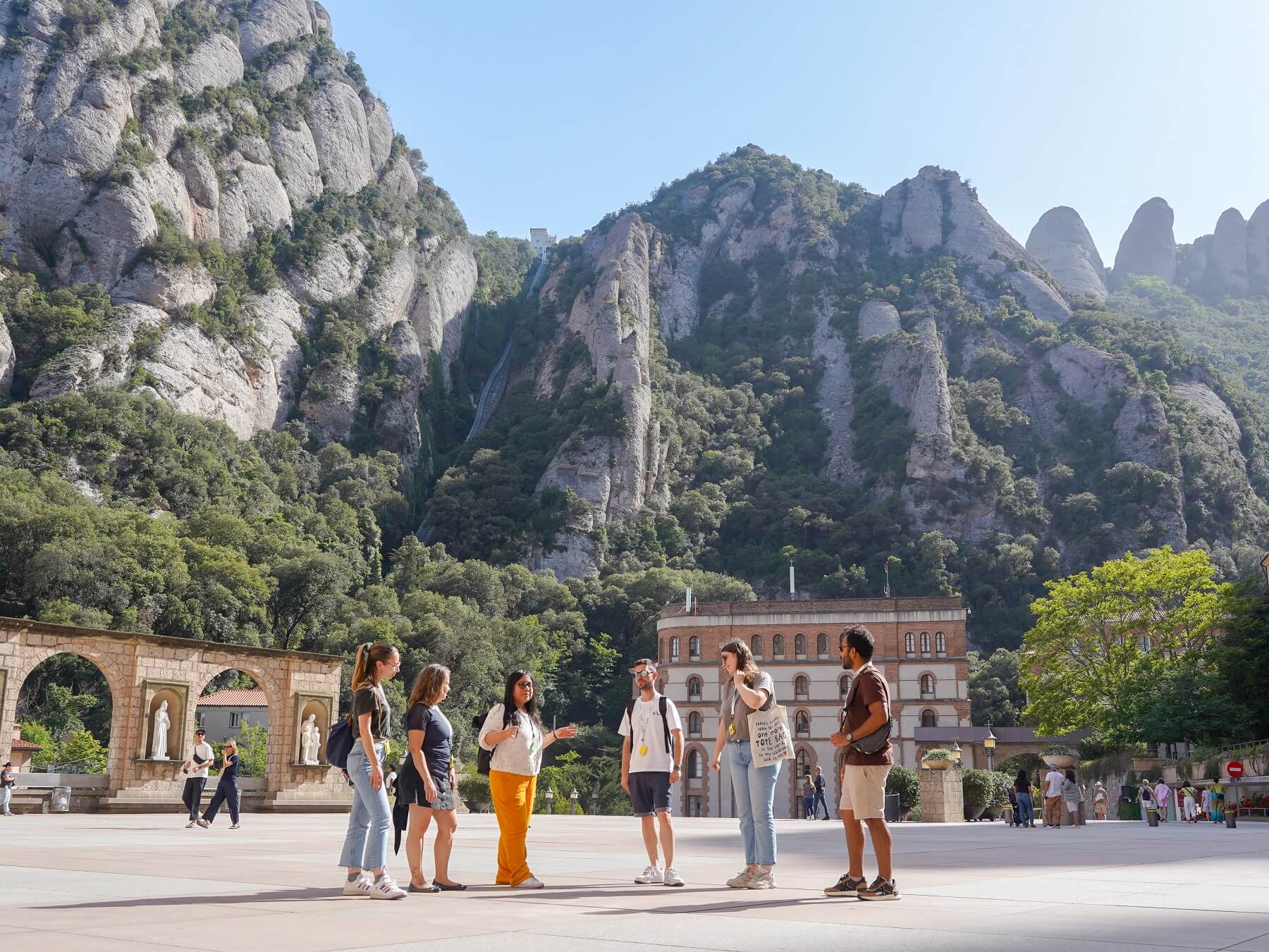 Montserrat Morning Tour with Cog-wheel Train & Priority Access to the Black Madonna