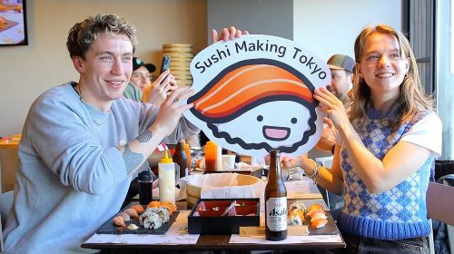 Sushi Making Tokyo Roll and Authentic Japanese Sushi Class