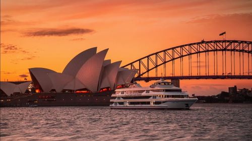 Captain Cook Cruises in Sydney's Darling Harbour, Australia [Optional Sunset/Starlight/Golden Penfolds Dinner]|Afternoon tea|Upgrade to window seat