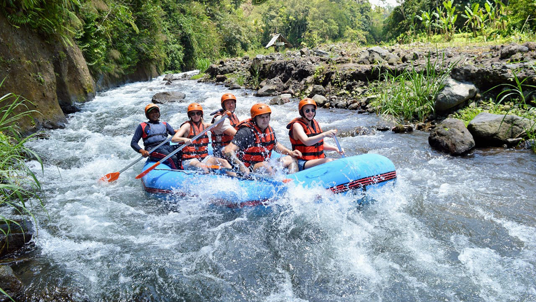 BTR Rafting Bali: Thrilling White-Water Rapids & Scenic Jungle Canyons