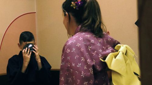 Learn Zen by enjoying Wagashi and participating in a matcha tea ceremony class near Osaka Castle