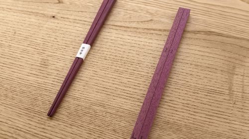 Ginza chopsticks workshop experience for the first 500 people at only 550 yen