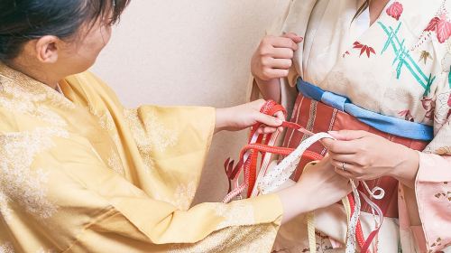 Let's make kimono ! (Kimono is a gift for you
