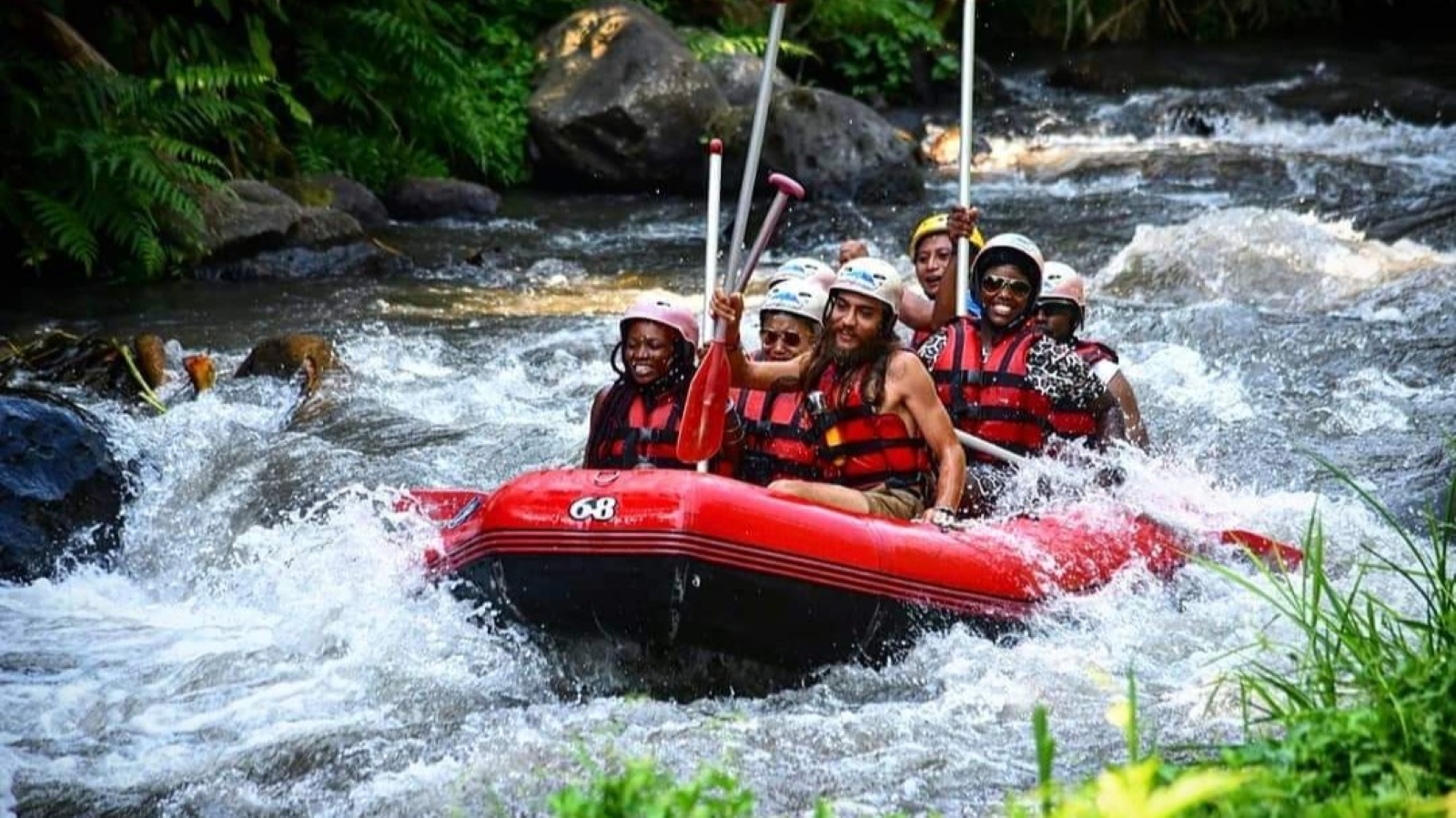 Ayung River Rafting Ubud by Red Paddle