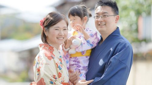 [Kyoto Kimono Rental mimosa Kodaiji Store] *Family-Friendly Kimono Rental | Experience Japanese Tradition Together as a Family*