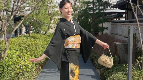 Kyoto Kimono Rental mimosa Kodaiji Store *Kurotomesode Rental – Elegant Attire for Formal Events Made Easy*