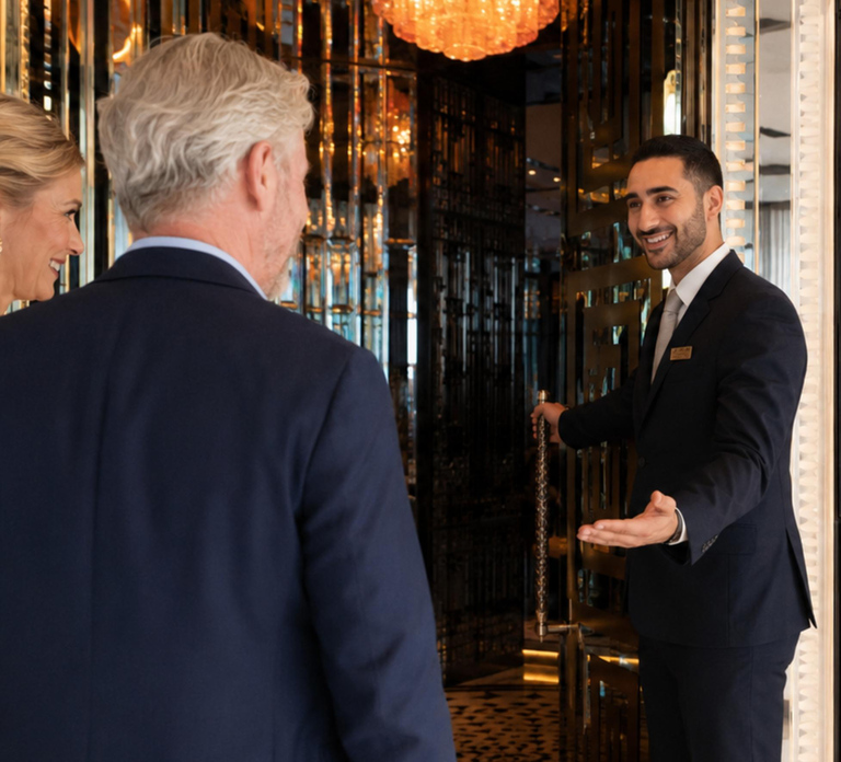 Burj Khalifa VIP Lunch – Michelin Dining & Porsche Transfer