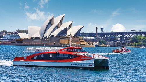 Sydney Captain Cook hop-on hop-off ferry ticket
