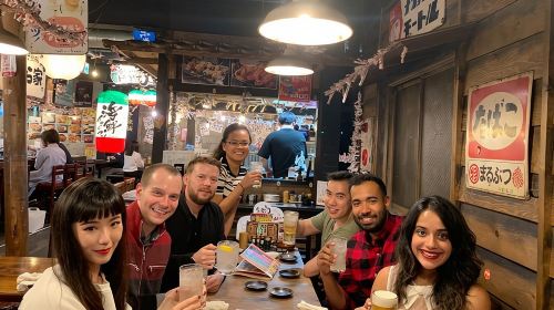 Osaka Bar Hopping Night Walking Tour in Namba (3 bars, 6 tastes) Day Tours