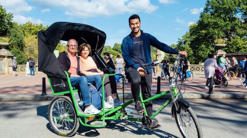 Private Central Park Pedicab Tour Day Tours