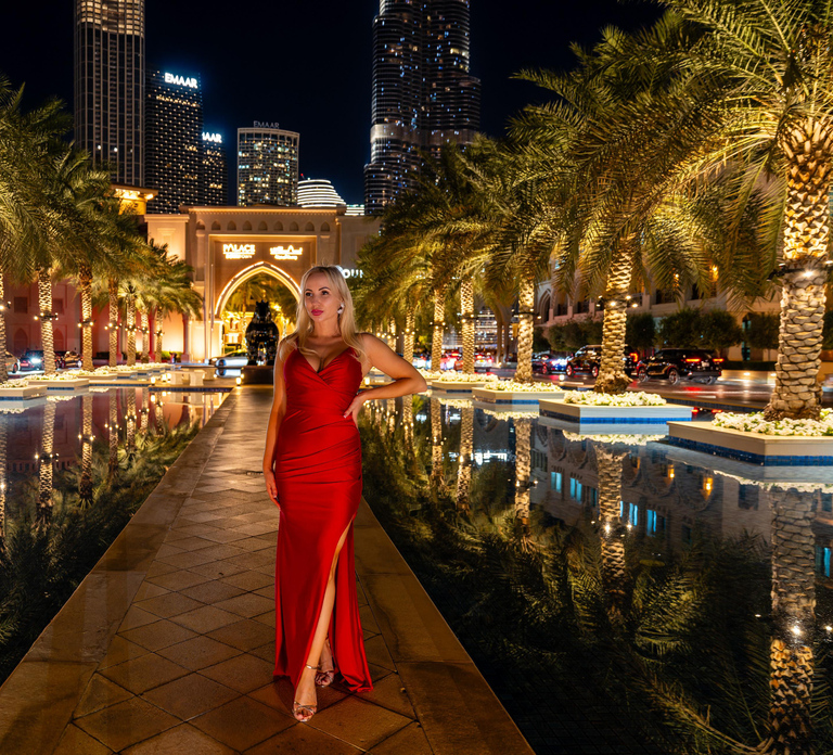 Dubai: Private Photoshoot with Hotel Pickup and Drop-off