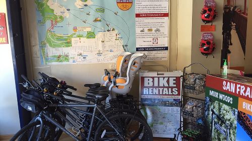 Golden Gate Bridge Bike Rentals - Very Close To The Bridge!